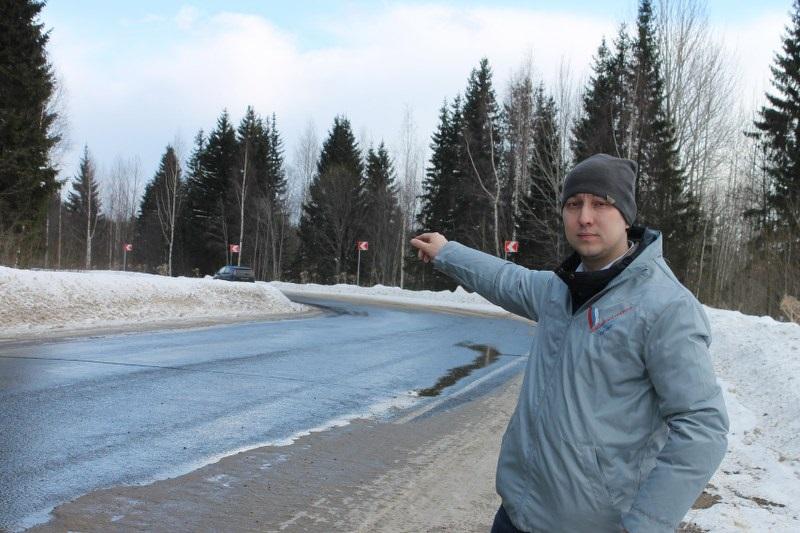Активисты ОНФ в Коми добились установки знаков на опасном участке трассы в Сысольском районе