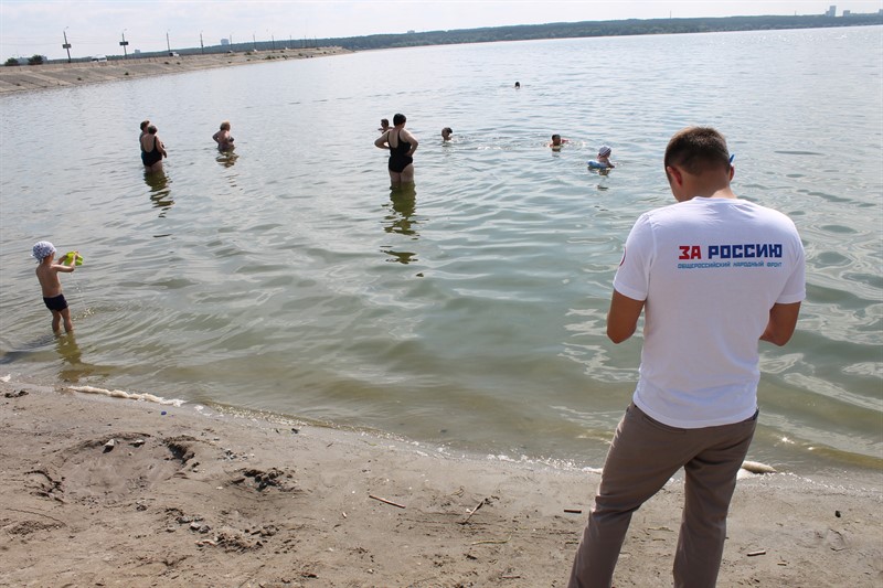 Челябинские активисты ОНФ запустили мониторинг состояния пляжей в регионе