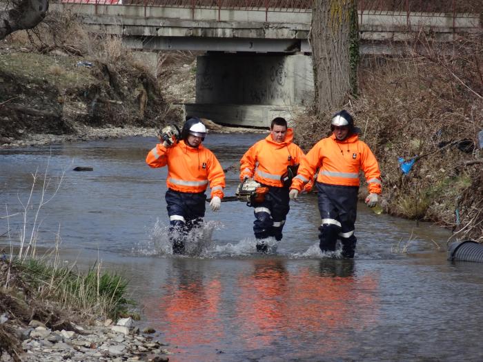 Под Анапой спасатели предотвратили угрозу наводнения