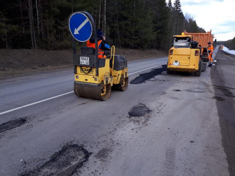 В Кировской области отремонтируют 120 км федеральных дорог Р-176 и Р-243