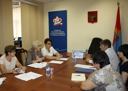 Руководство Отделения ПФР и Главного бюро МСЭ Тамбовской области провели рабочую встречу