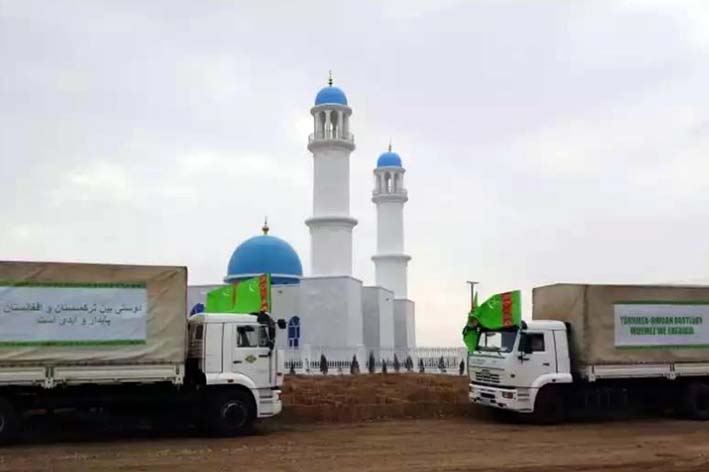 В поселке Акина возведена новая мечеть при поддержке туркменской стороны