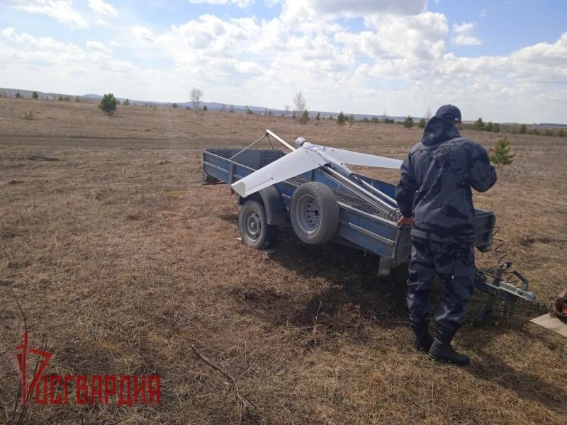 В Свердловской области беспилотники Росгвардии  применяются в профилактических мероприятиях пожарной обстановки