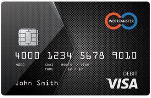 Webtransfer выпускает дебетовые карты VISA с лимитом снятия до $600 000 в месяц