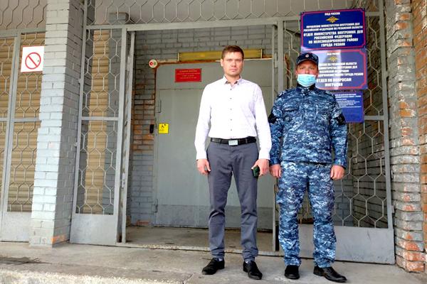 Осужденные ИК-6 изготовили продукцию для ОМВД РФ по Железнодорожному району г. Рязани