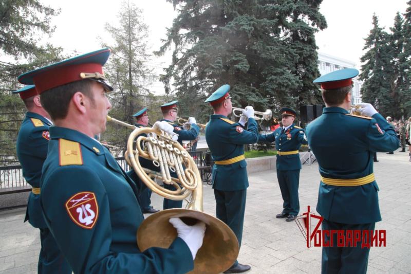 Музыканты Росгвардии из Челябинска заняли первое место на фестивале «Новоуральские фанфары 2022»