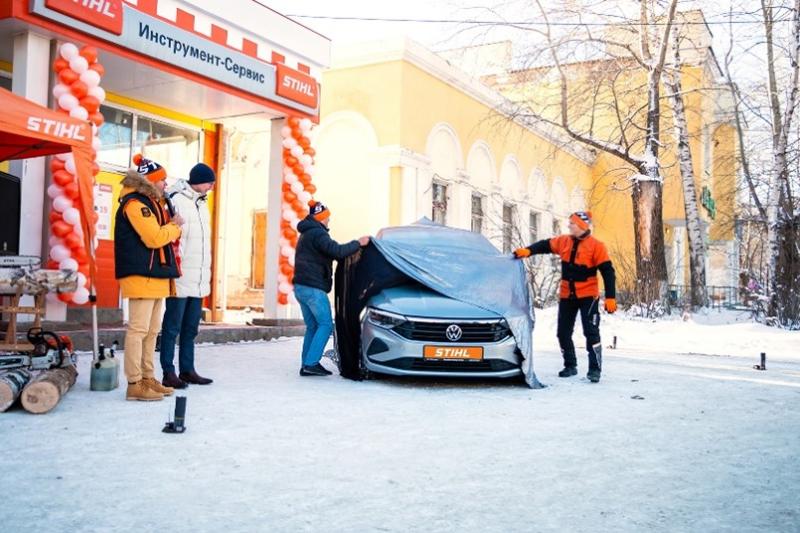 В Свердловской области прошло награждение победителя акции «Купи STIHL – выиграй автомобиль»