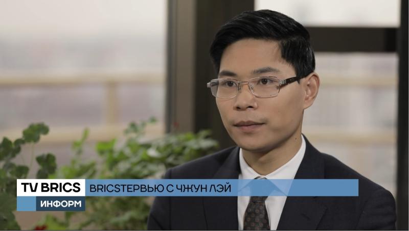 Председатель Союза китайских учащихся в России Чжун Лэй: «В настоящий момент мы переживаем лучший период в истории двухсторонних отношений между Россией и Китаем»