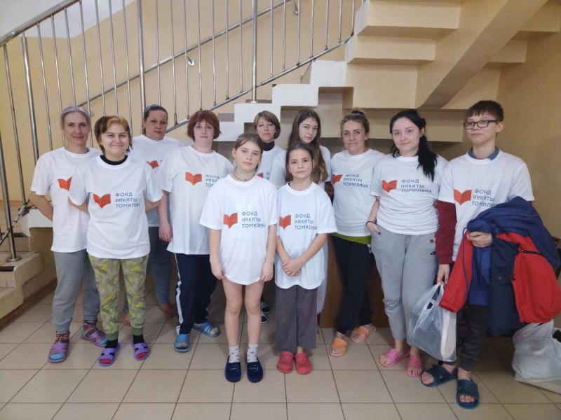 Благотворительный фонд Никиты Томилина взял под опеку беженцев в Рязанской области
