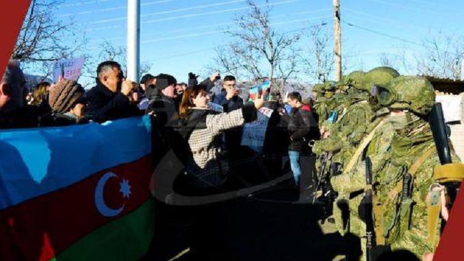 Азербайджан перекрыл мост на границе Армении и Арцаха - в зоне ответственности Российских миротворческих сил