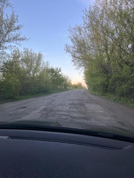 Дорога в село Константиновка Гагаринский район - хуже не видели .