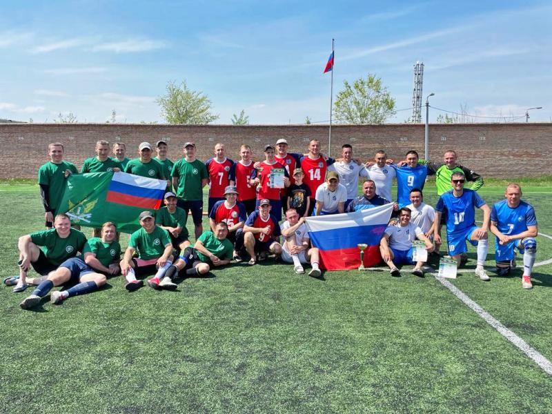 Команда Росгвардии выиграла мини-футбольный турнир среди силовых ведомств Хакасии