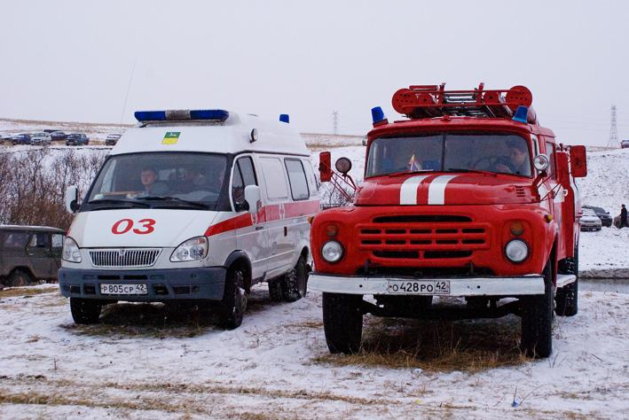 Дежурство пожарного расчета и бригады скорой помощи на массовых мероприятиях