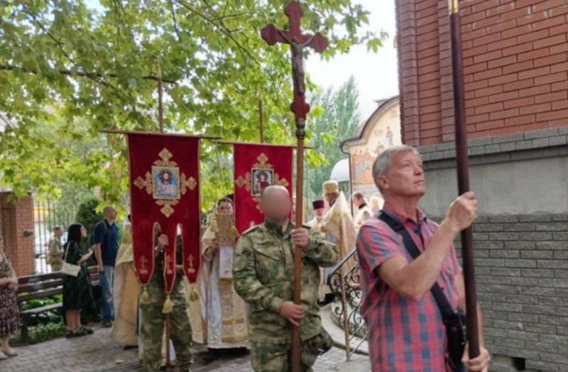 Росгвардейцы приняли участие в праздничном богослужении в Запорожской области