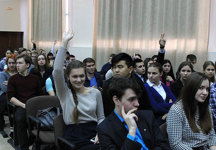 ОНФ: Любовь Духанина провела встречу со студентами томских вузов