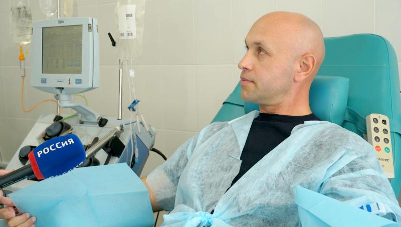 Кировский росгвардеец стал донором для пациента, нуждающегося в пересадке костного мозга