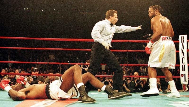 This MONSTER almost KILLED Lennox Lewis, but SECONDS later he was KNOCKED OUT! This is scary…