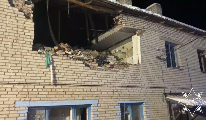 Взрыв в многоквартирном доме под г. Полоцк (Витебская область, Беларусь)