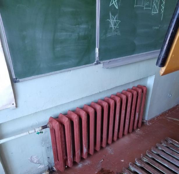 В школе военного городка в Иркутске коммунальщиками проведен ремонт системы отопления