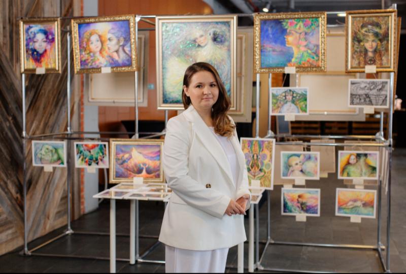 Персональная выставка художницы Риты Древа произвела фурор на участников фестиваля «Точка опоры»