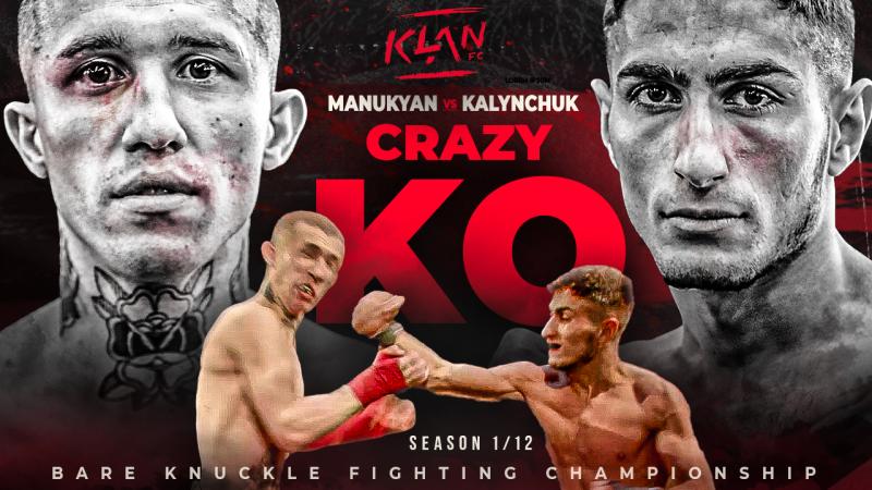 Shocking Finish! Gevorg Manukyan vs. Oleksandr Kalynchuk | Full Fight | Bare Knuckle Fighting - Klan