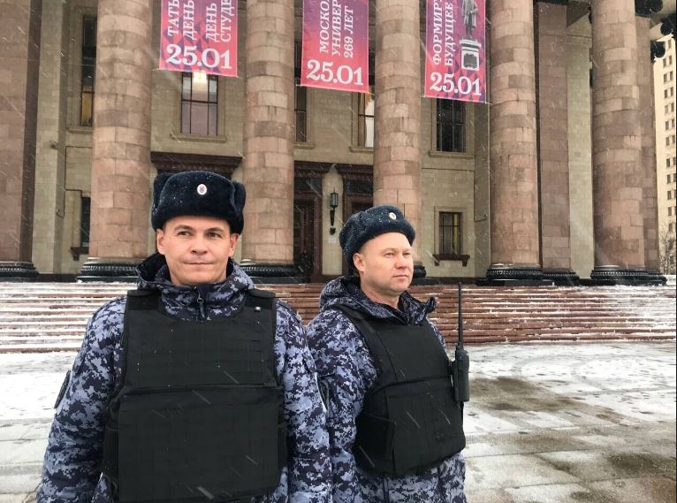 Столичные росгвардейцы обеспечили правопорядок на праздничных мероприятиях Дня российского студенчества