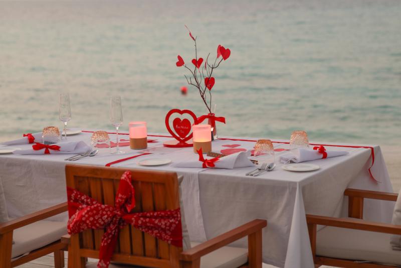Любовь, романтика и день Святого Валентина - на Мальдивах в Kuda Villingili