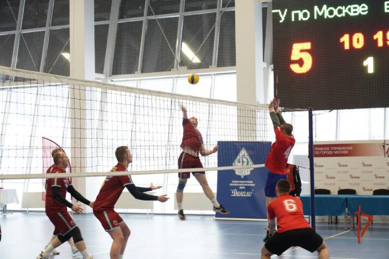 Чемпионат Центрального округа Росгвардии по волейболу завершился в Москве