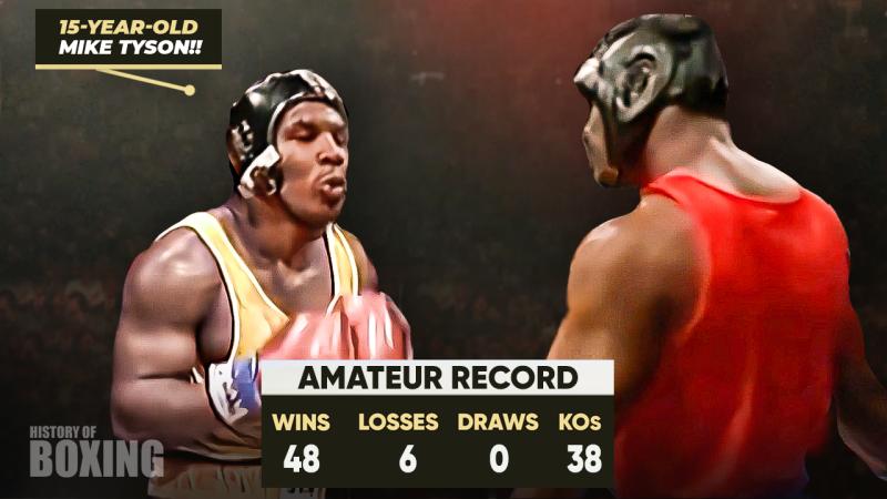 15-year-old Tyson Was a Beast.... How Iron Mike DESTROYED Everyone In His Amateur Career!