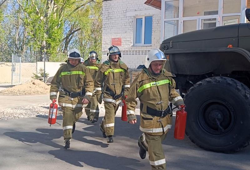 В Управлении Росгвардии по Ульяновской области прошли пожарно-тактические учения с привлечением сил и средств МЧС