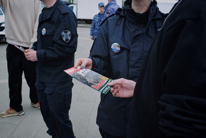 В Приволжской столице офицеры Росгвардии приняли участие в Ярмарке вакансий «Служу Отечеству»