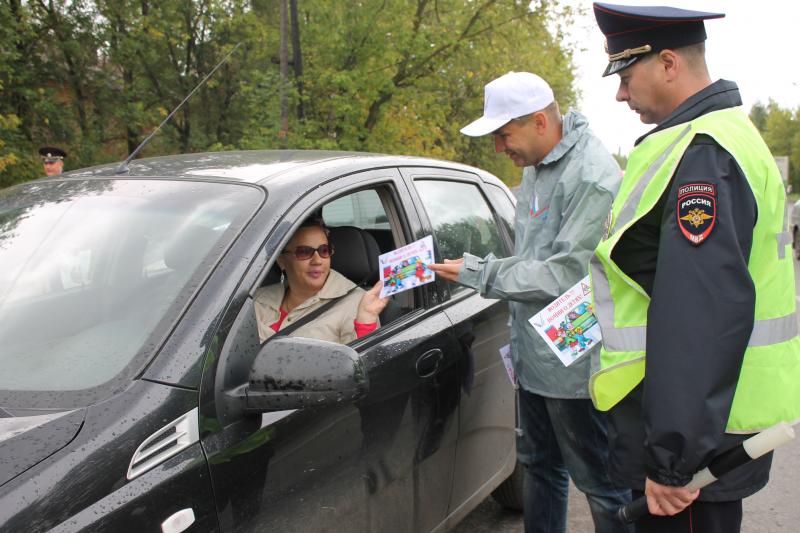 Ивановские активисты ОНФ напомнили школьникам о правилах дорожного движения