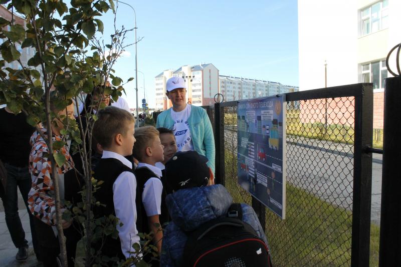 Активисты ОНФ в Ненецком округе провели акцию «Дорога в школу»